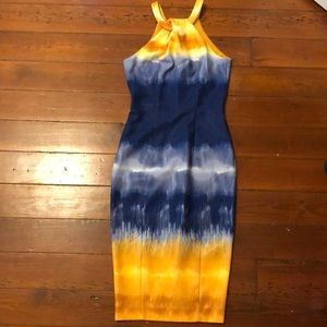 Watercolor Cocktail Dress